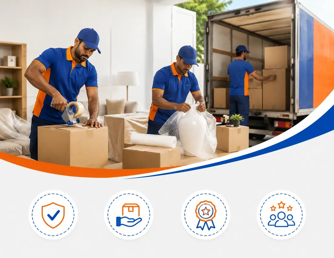 Hindustani Packers & Movers Pvt. Ltd. home shifting team