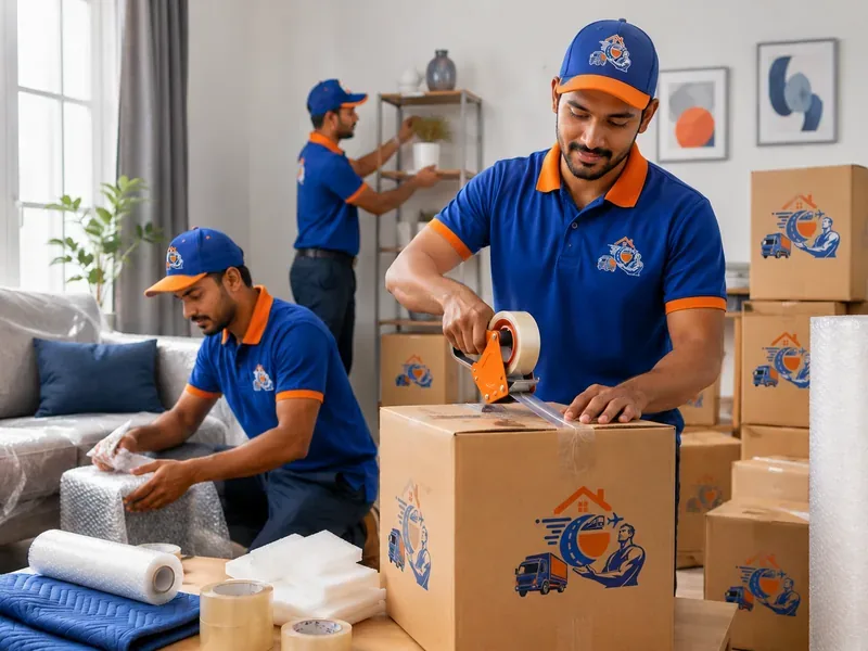Packing & Unpacking by Hindustani Packers & Movers Pvt. Ltd.